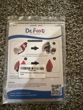 Women's Red Shoe Sole Protectors